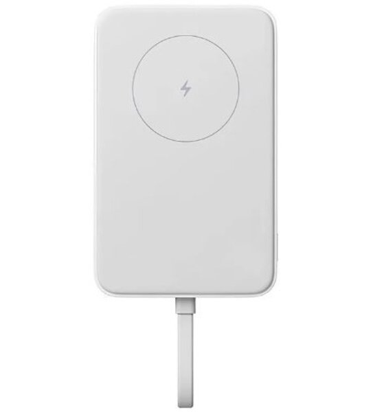 Внешний АКБ 10000mAh 33W Xiaomi Magnetic Power Bank (встроенный кабель) белый